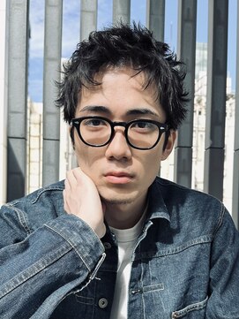 ベル 銀座5丁目店(Belle) アップバングアッシュブラックショート