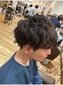 メンズ/マッシュパーマ/緩ツイスパ