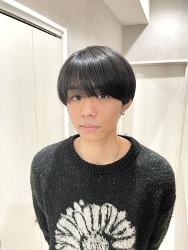 メレ 仙台(Mele) MEN’S HAIR/サーフカール/刈り上げセンターパート/仙台