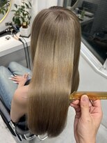 トランス(TRUNS)&nbsp;ケアカラー＋髪質改善ULTOWAトリートメント