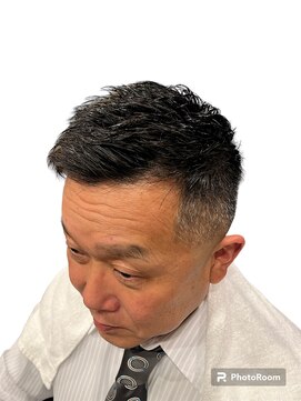 銀座マツナガ 神田店 サラリーマンショートスタイル刈り上げ