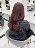 《karen》レッド/ボルドー/ワインレッド/暖色/韓国ヘア/レイヤー