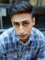 アレンヘアー 梅田店(ALLEN hair)&nbsp;オールバック×フェードスタイル