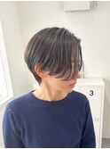 白髪ぼかしハンサムショート【suiw】昭和町/天王寺/阿倍野