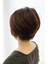 松本平太郎美容室 大宮店 イノアカラー×オレンジブラウン/30代40代50代60代