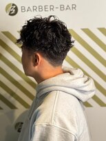 バーバーバー アカバネ(BARBER-BAR AKABANE)&nbsp;ワイルドかつ爽やかなパーマスタイル＃2