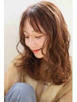 リビング(Living)&nbsp;愛されモカブラウンカラー♪ふんわり巻き髪で可愛さUP♪