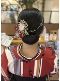 卒業式ヘアセット