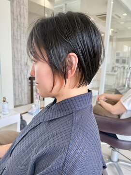 ハピネス 西大寺店(Happiness) 【50代・60代限定】まとまり艶ショートボブ/髪質改善／しらさん