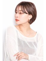 メリケンビューティーパーラー コウベ(MERICAN BEAUTY PARLOR KOBE) 奥行きショート　うまいね