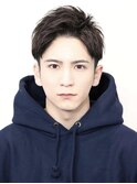 スーツに似合う大人パーマ