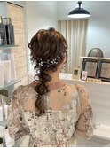 ゆるふわお呼ばれへア♪/梅田美容室/金城二千夏