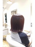 切りっぱなしボブ