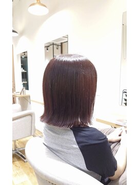 ジーナ(ZINA) 切りっぱなしボブ