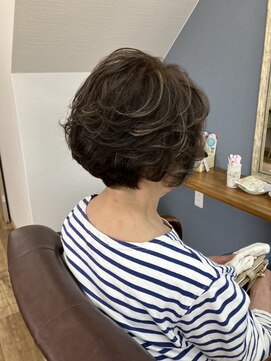 ル・アール ［ふんわり質感］パーマ×ハイライト