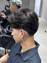 テクト バイアッシュ 吉祥寺店(Tect by Ash)&nbsp;テーパーフェードニュアンスパーマセンターパートフェザーパーマ