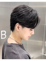 リベル(LIBER)&nbsp;ニュアンスパーマ/フェザーパーマ/センターパート/八王子/岩名