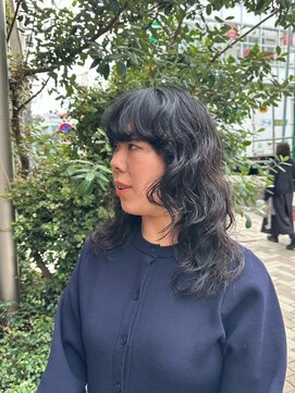 オルセン(OLSEN) 外国人風パーマ/ミディアム/ミディアムパーマ/ハイレイヤー】