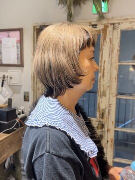 ナルヘアー 越谷(Nalu hair) ウルフレイヤー/アンブレラカラー