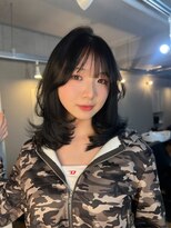 ボタン ハカタ(VOTAN hakata) 【前田七音】韓国風ミディアムレイヤーカット♪