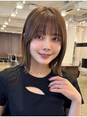 外ハネボブラインボブ切りっぱなしボブヘイリーボブ大人ボブ