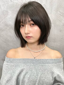ロンドプロフィール 浦和(Lond profil) ブリーチなしカラー伸ばしかけヘア簡単スタイリング小顔ヘア