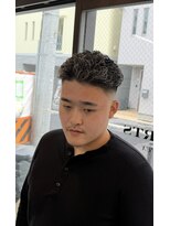 ハーツ バイ レックス 中野(HEARTS by rex) 極道パーマハイライト