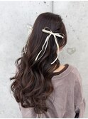 ヘアセット/お呼ばれ/くるみちゃんヘア/似合わせ/顔周り/小顔
