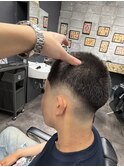 メンズメンズカットブリーチパーマR