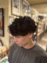 トウキョウバーバーヴァッシュ 神保町店(Tokyo Barber VASH) シャドウウェーブパーマ