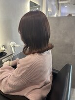 セカンド 鴨江店(2COND)&nbsp;くびれヘア×ピンクブラウン