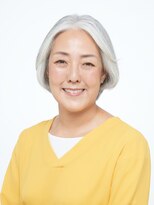 ランコントレ&nbsp;グレイヘアにオススメ◎白髪を活かしたショート