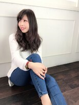 トリプルエイチ(HHH for hair) 大人可愛い透明感グレージュカラーグラデーション☆