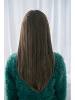 アーティスト 新宿アックス店(artist)&nbsp;グレージュストレートロングヘア☆新宿店新宿東口