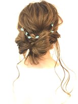 ヘアメイク エンカレッジ(HAIR MAKE encourage)&nbsp;リボン、ルーズアップ