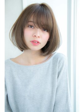 アンアミ オモテサンドウ(Un ami omotesando) 【Un ami】 大人かわいい 小顔ボブ　松井幸裕