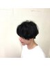 メンズカット （＋眉カット）      ￥ 3080