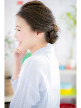 ヘアアンドビューティー ミック(Hair & Beauty miq) こなれ女子感**格上げヘアアレンジb