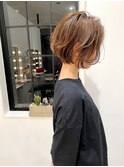 短すぎないショートボブ