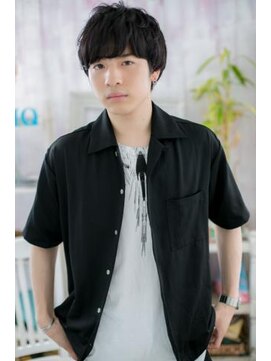 ミック ヘアアンドビューティー 大山店(miq  Hair&Beauty) 黒髪重めバング★デザイン性高いニュアンスマッシュc1