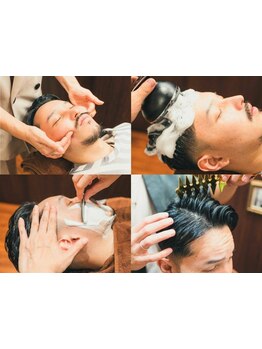 <銀座駅徒歩30秒>落ち着いた大人の空間で細部までこだわる技術,ワンランク上の男の身嗜みを*[銀座/学割U24]