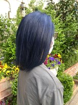 ピュア ポイント 和光店(PURE POINT) ミディアム/ハイトーンカラー/ネイビー/和光/ピュアポイント