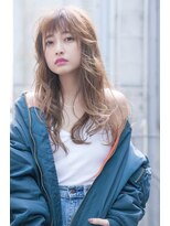 オースティン 登戸向ケ丘遊園(AUSTIN)&nbsp;大人かわいい前髪セシルカットココアブラウンフリンジウェーブ