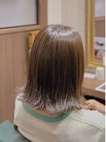 ルームヘア 経堂店(Room hair)&nbsp;ボブ/グレージュ/大人女性/レイヤー/ショート[経堂]