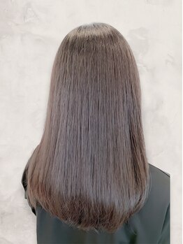 バーム ヘア(balm hair)の写真/【髪質改善&トリートメント】話題の髪質改善縮毛矯正で自然な仕上がりのストレートヘアに♪