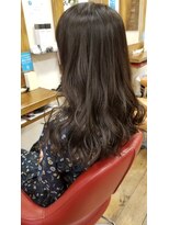 アンシー ヘア デザイン(an-cie hair design+) こて巻き風パーマでこなれヘアに♪