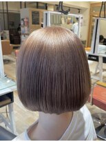 ネオリーブサイン 大森店(Neolive sign)&nbsp;ミニボブ×ミルクティーベージュ