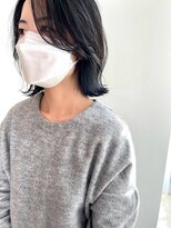 アデプト 金町店(adept)&nbsp;【adept金町店　軽米style】ボブ×ネイビーインナー