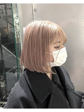 シェリ ヘアデザイン(CHERIE hair design) 福岡 ブリーチ ベージュ グレージュ ダブルカラー ハイライト