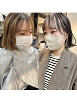 サンド 表参道(sand)&nbsp;表参道ダブルカラーブリーチインナーカラー10代20代30代